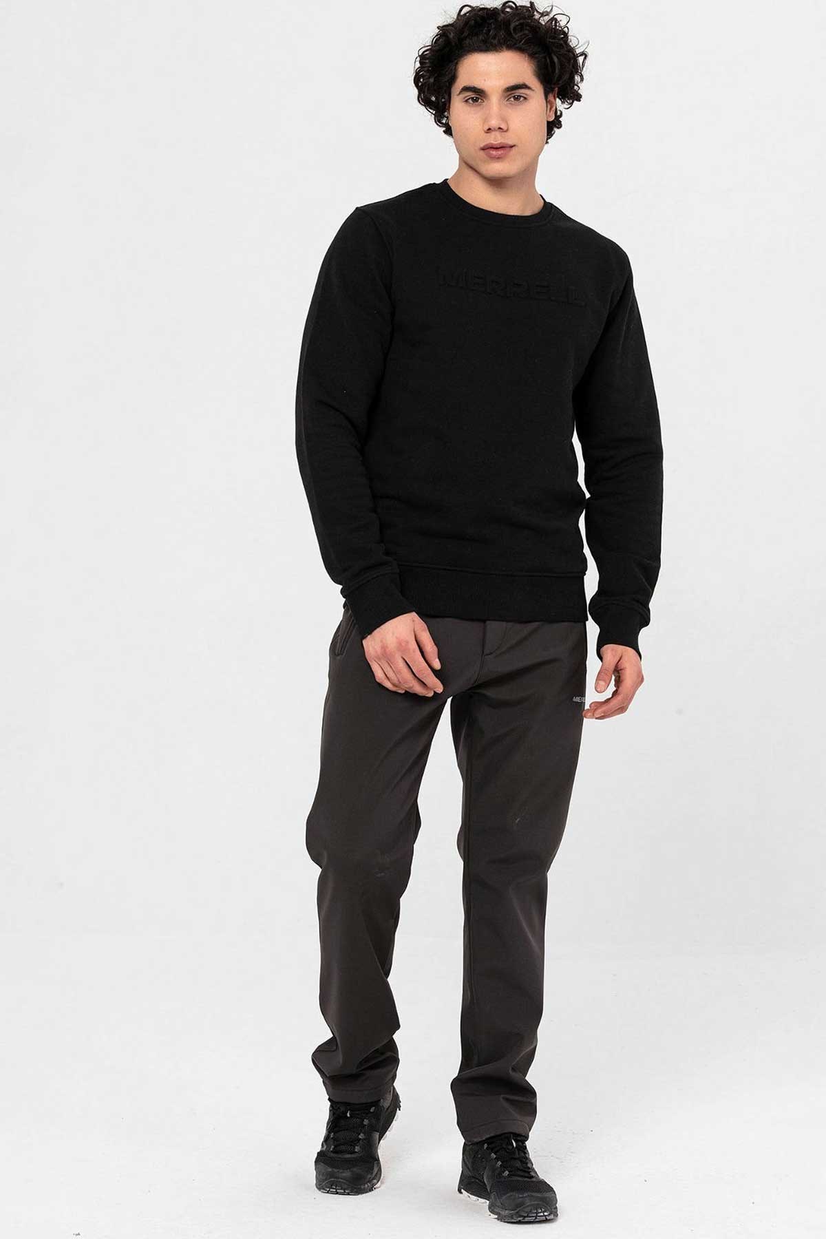 Merrell Simple Erkek Sweatshirt M23SIMPLE Siyah