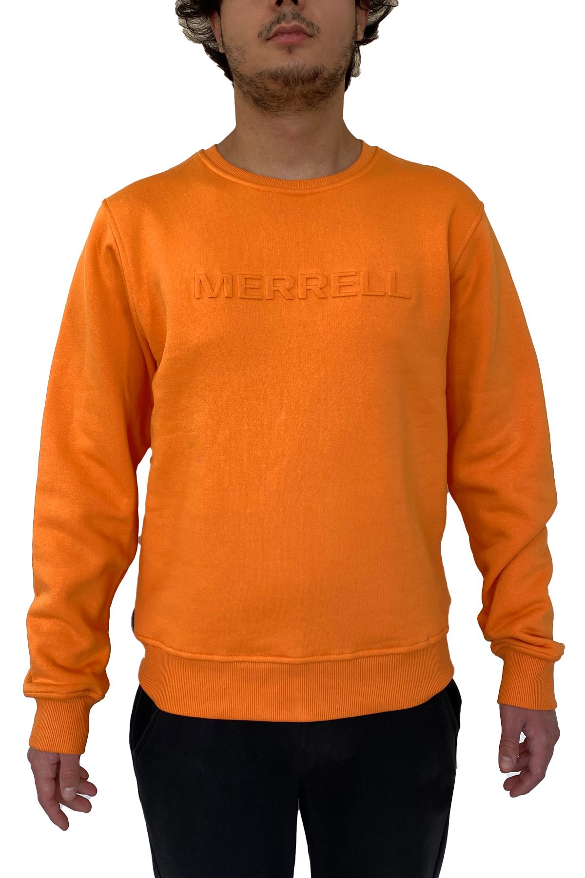 Merrell Simple Erkek Sweatshirt M23SIMPLE Turuncu