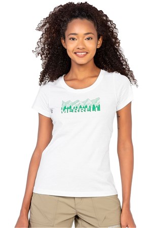 Merrell Tall W Kadın Tişört M2TALLW Beyaz