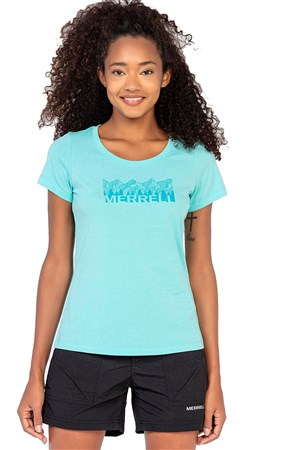 Merrell Tall W Kadın Tişört M2TALLW Mavi