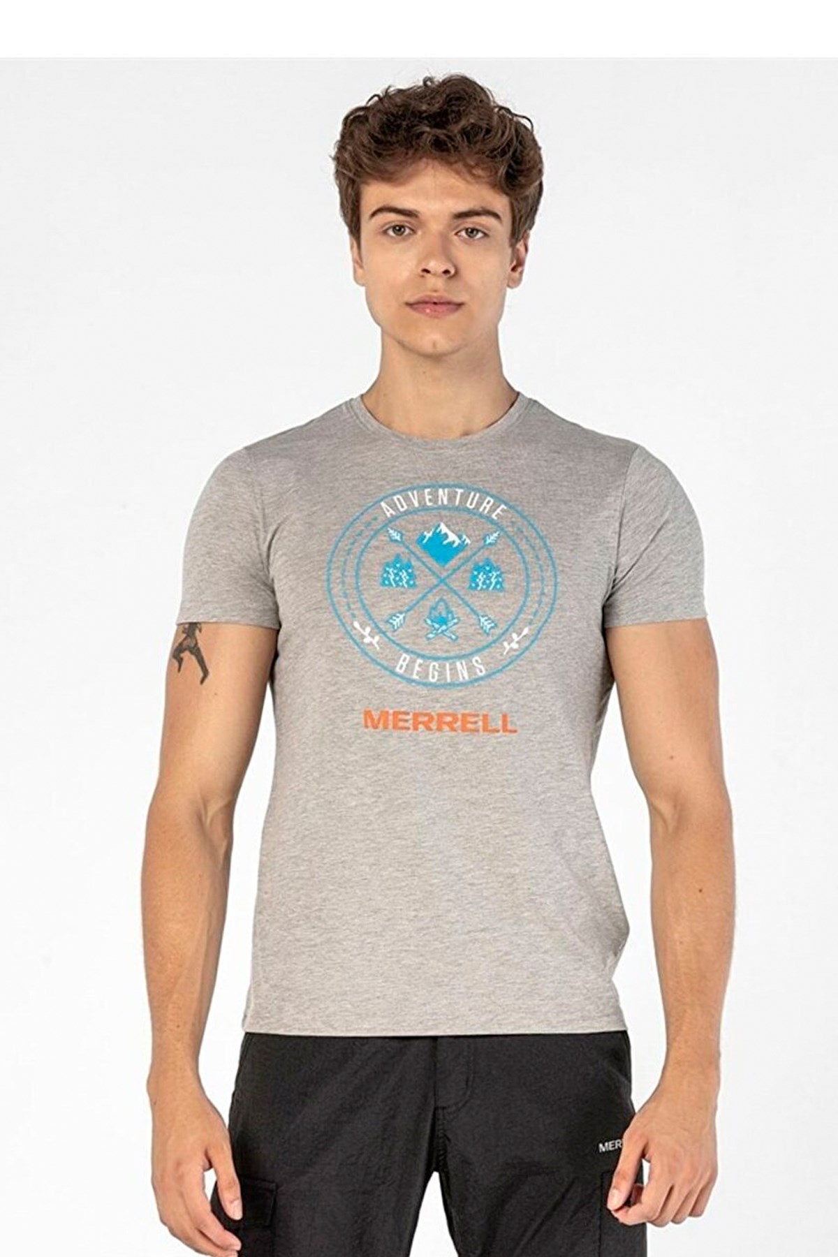 Merrell Term Erkek Tişört M2TERM Gri