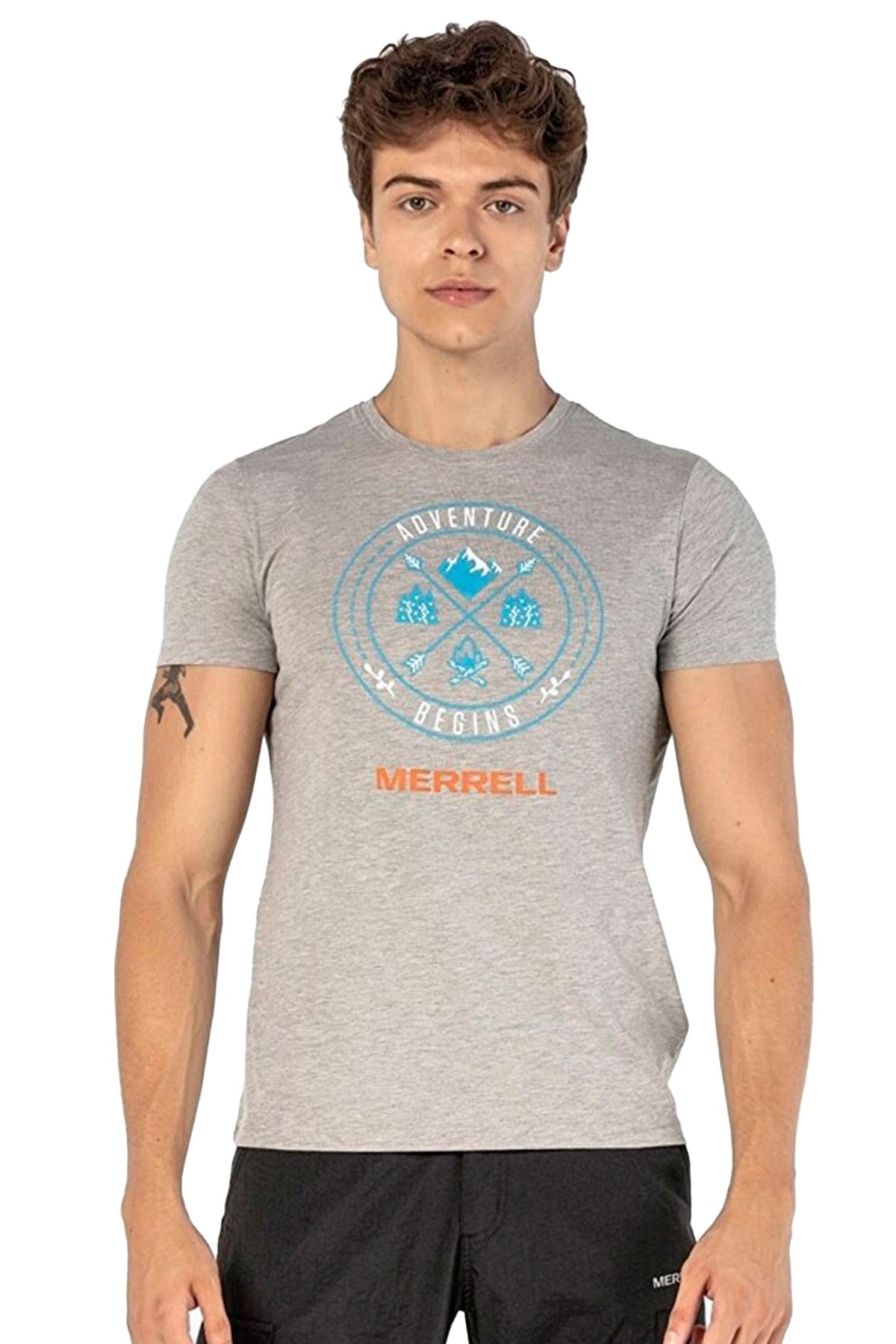 Merrell Term Erkek Tişört M2TERM Gri