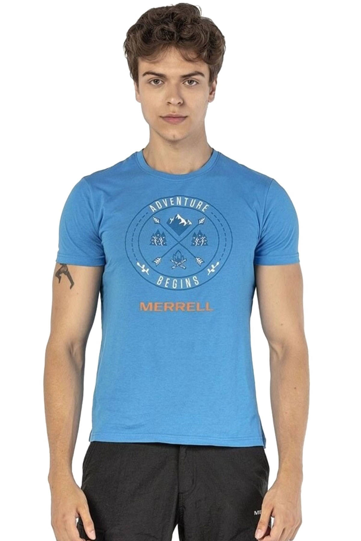Merrell Term Erkek Tişört M2TERM Mavi