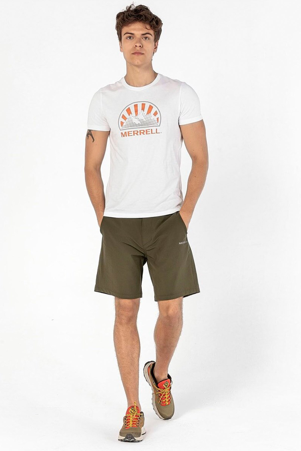 Merrell Tide Erkek Tişört M2TIDE Beyaz