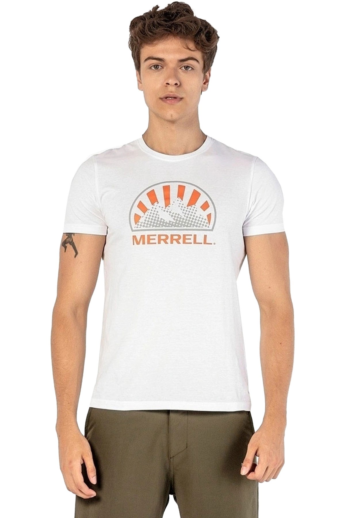 Merrell Tide Erkek Tişört M2TIDE Beyaz