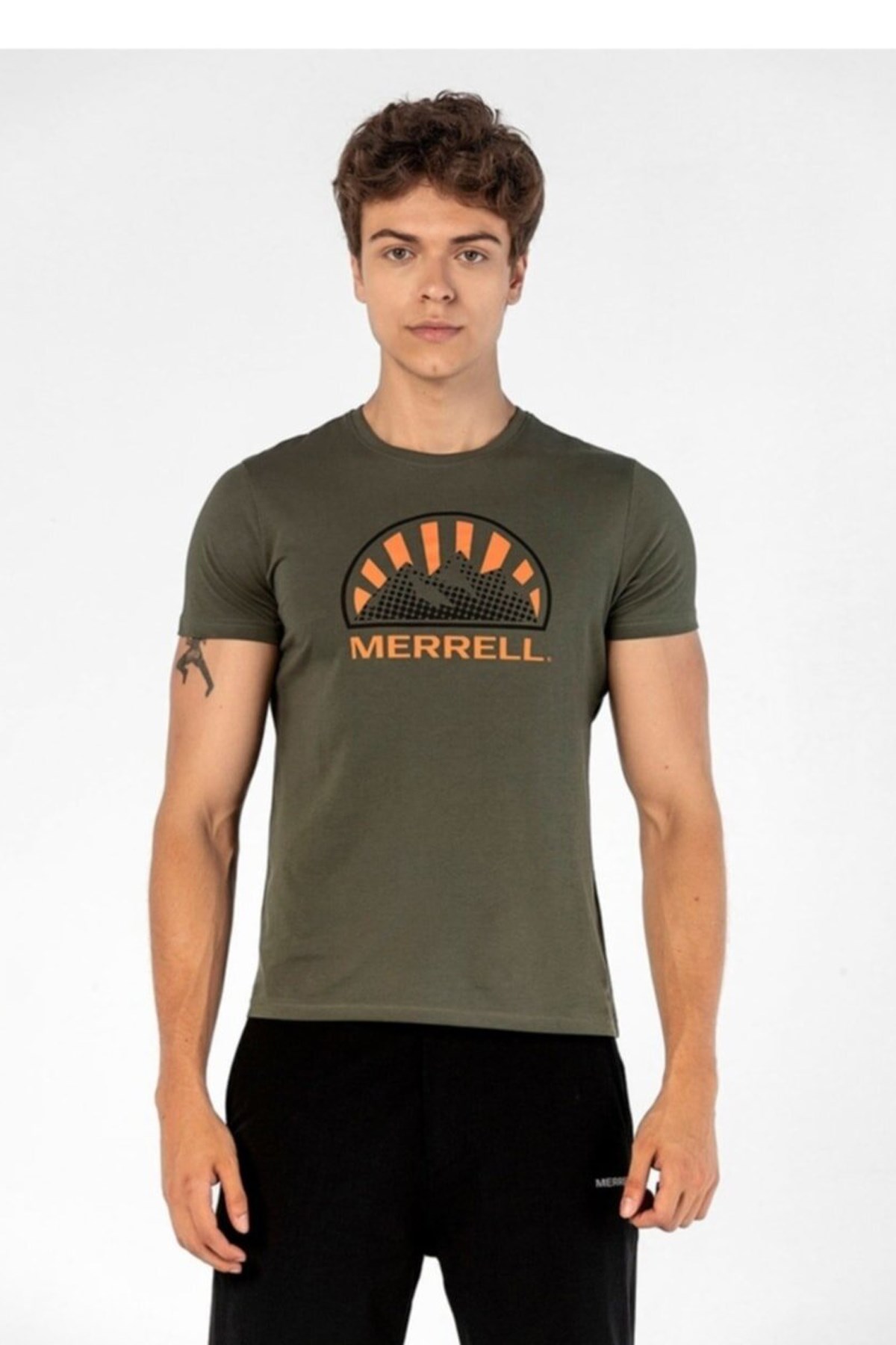 Merrell Tide Erkek Tişört M2TIDE Haki
