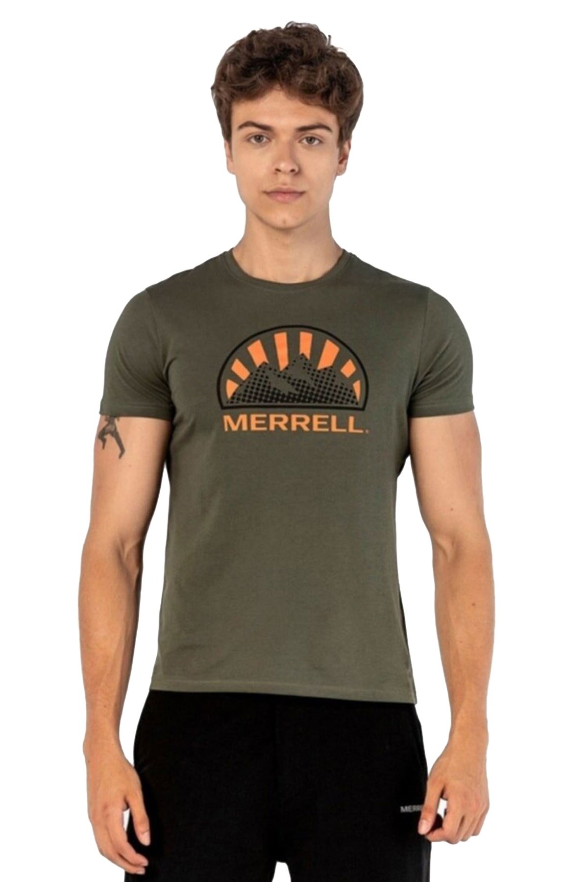 Merrell Tide Erkek Tişört M2TIDE Haki