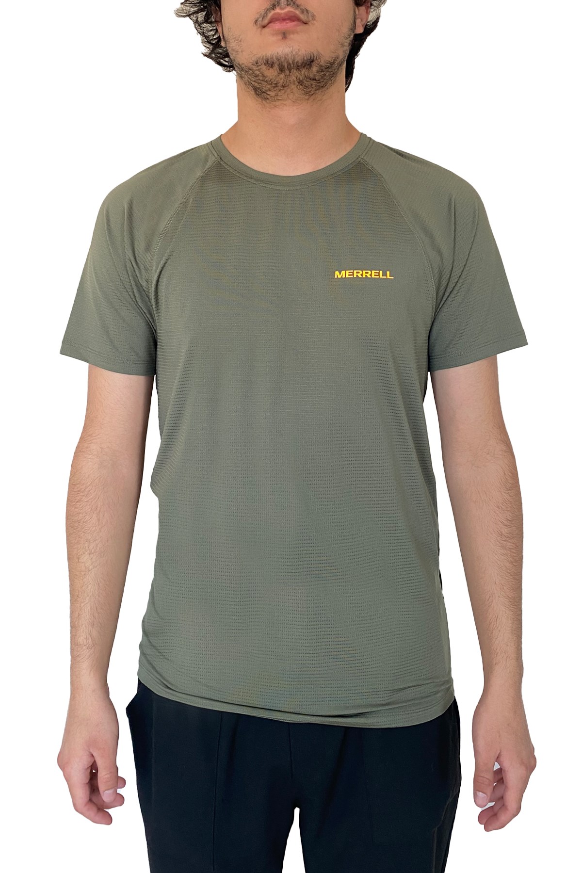 Merrell Tend Erkek Tişört M3TEND Haki