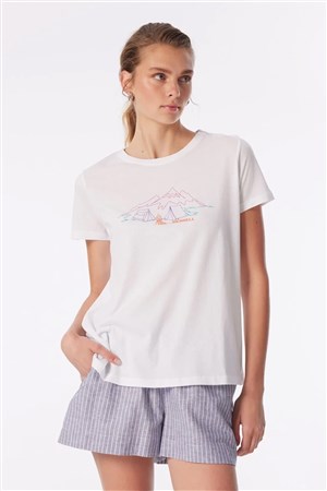 Merrell Tali W Kadın Tişört M4TALIW Beyaz