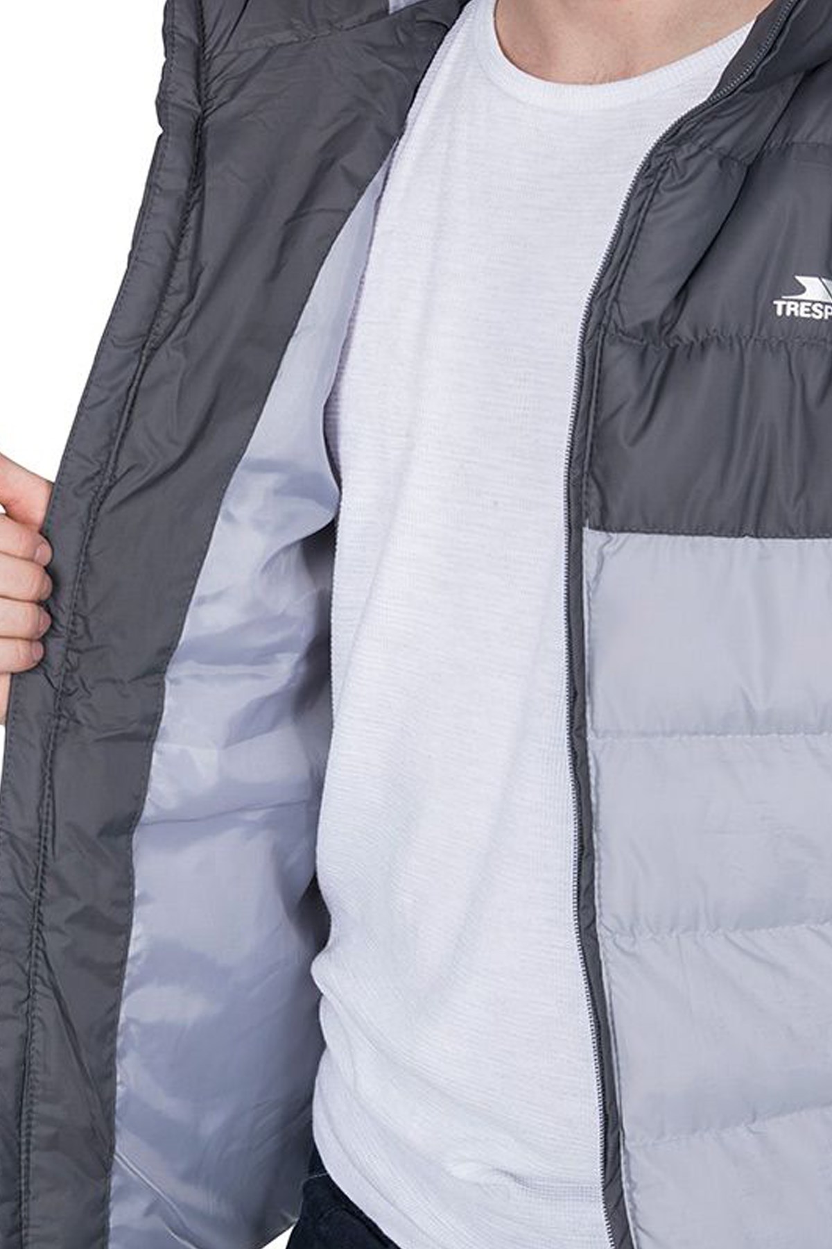 Trespass Oskar Padded Erkek Outdoor Mont MAJKCAN20007-20299 Antrasit