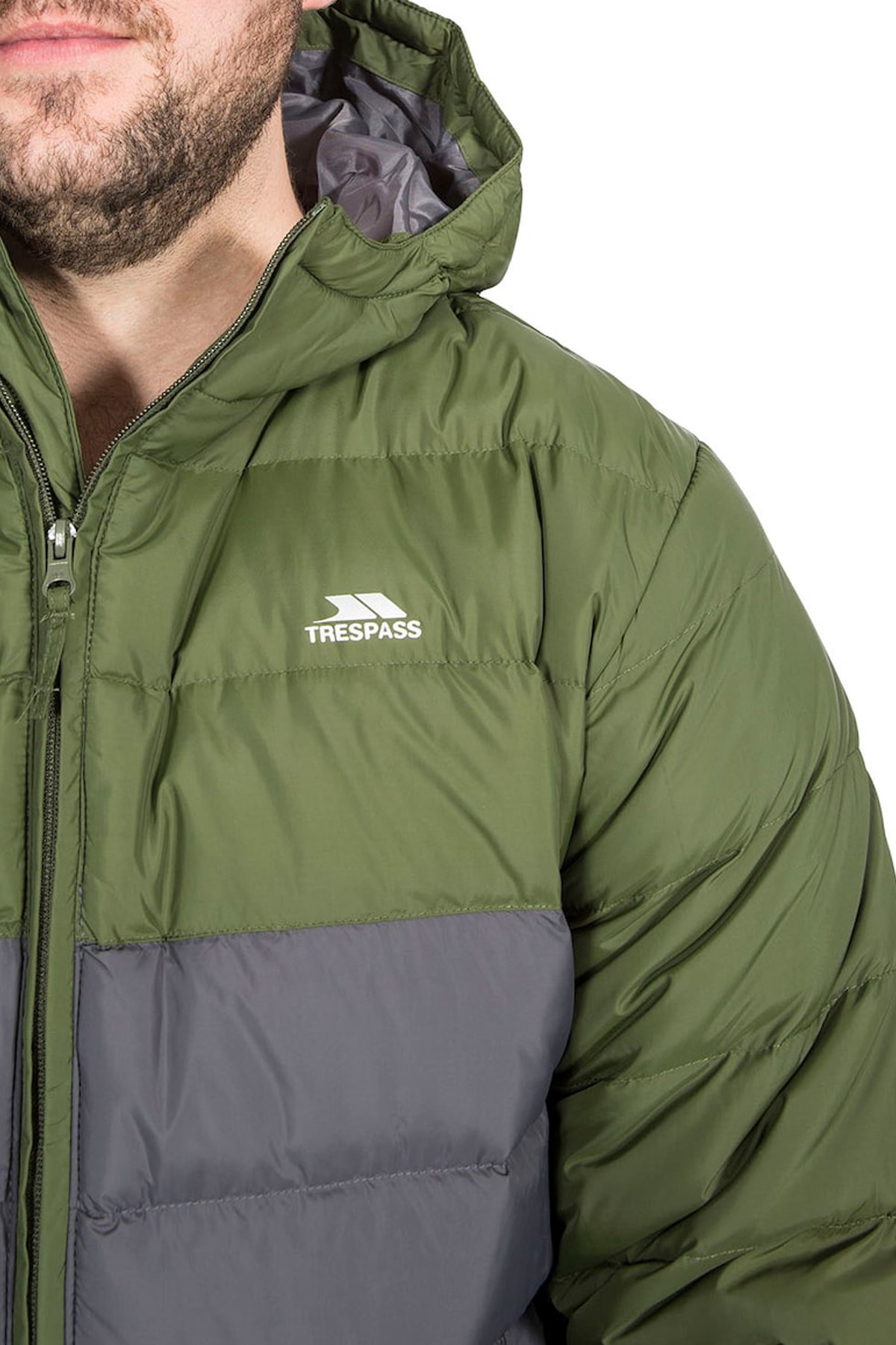 Trespass Oskar Padded Erkek Outdoor Mont MAJKCAN20007-5204 Yeşil