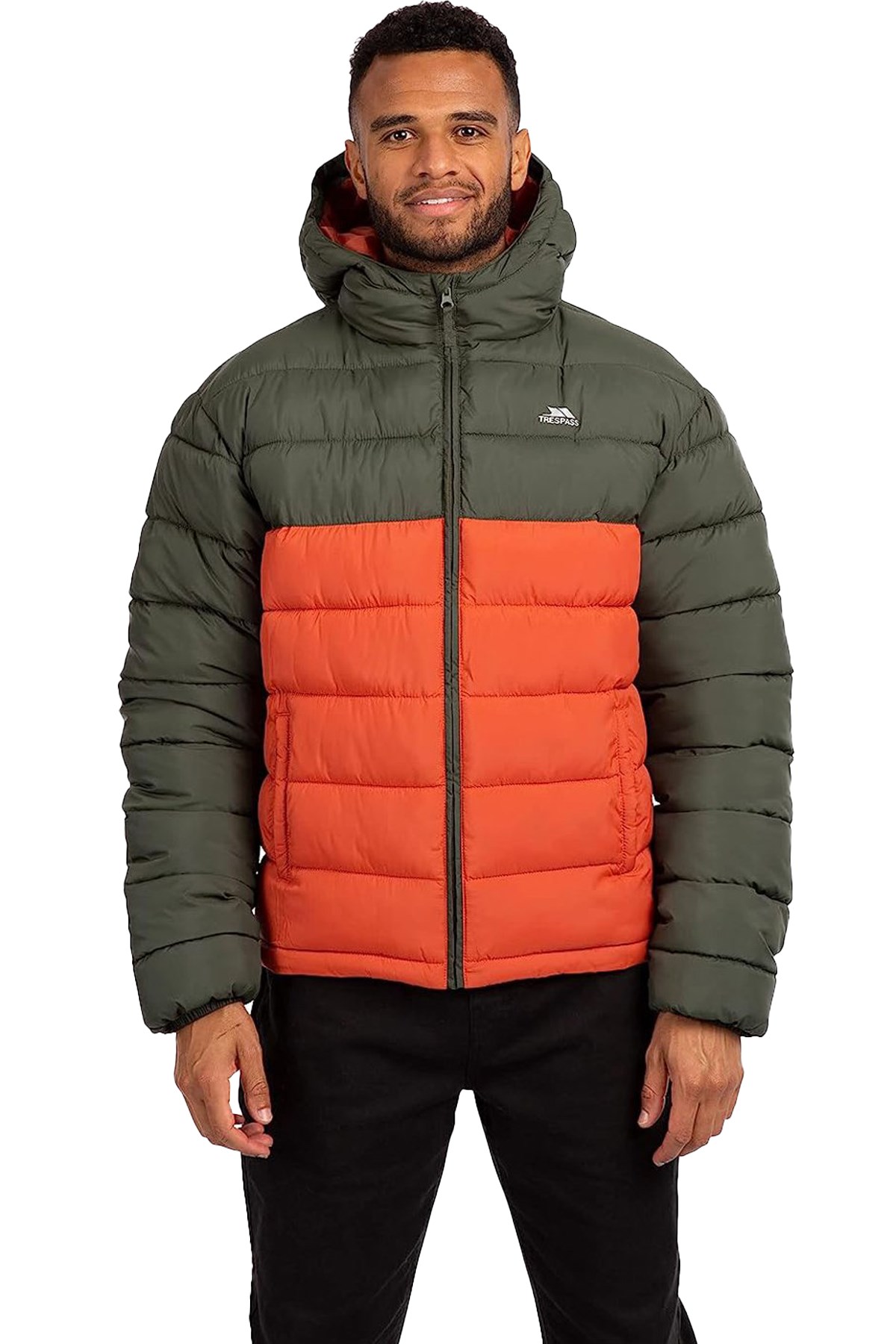 Trespass Oskar Padded Erkek Outdoor Mont MAJKCAN20007-IVY Yeşil