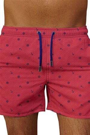 Miami Beach Erkek Deniz Şortu  MB13-140 Kırmızı