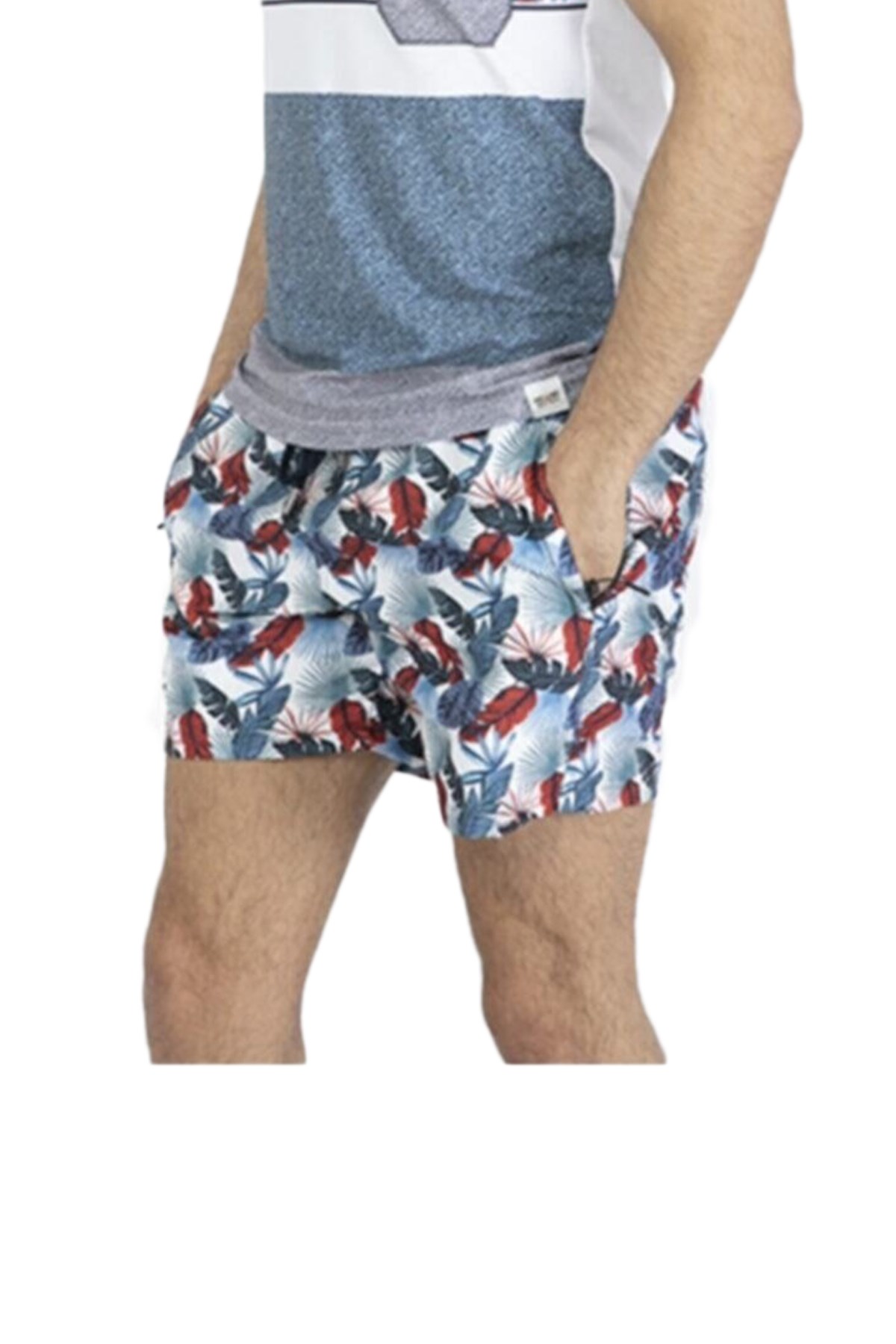 Miami Beach Erkek Deniz Şortu MB13-163 Mavi