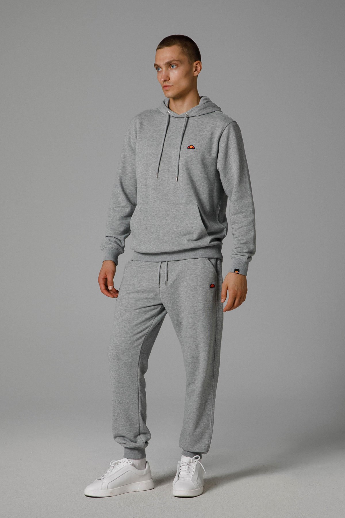 Ellesse Erkek Kapüşonlu Sweatshirt M-EM279-GR Gri