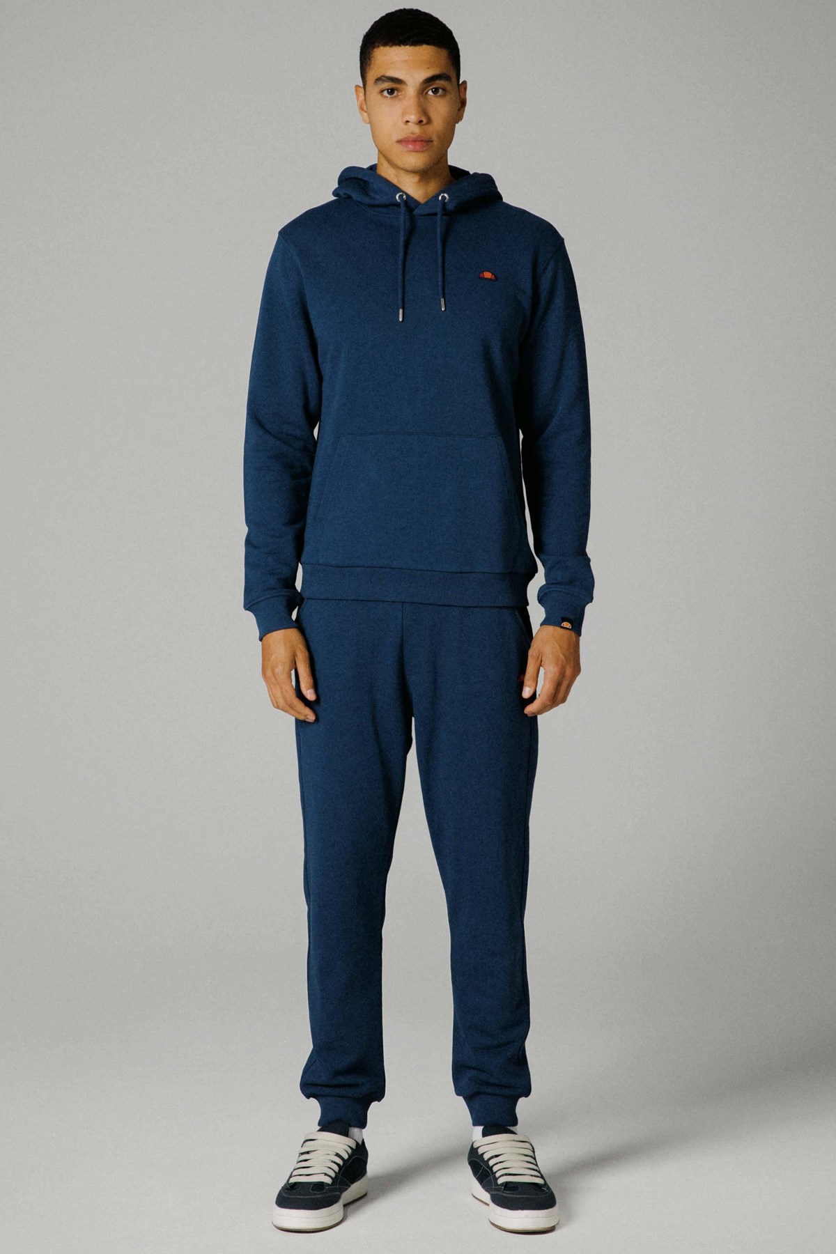 Ellesse Erkek Kapüşonlu Sweatshirt M-EM279-NV Lacivert