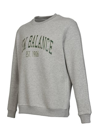 New Balance Erkek Sweatshirt MNC3325-AG Gri