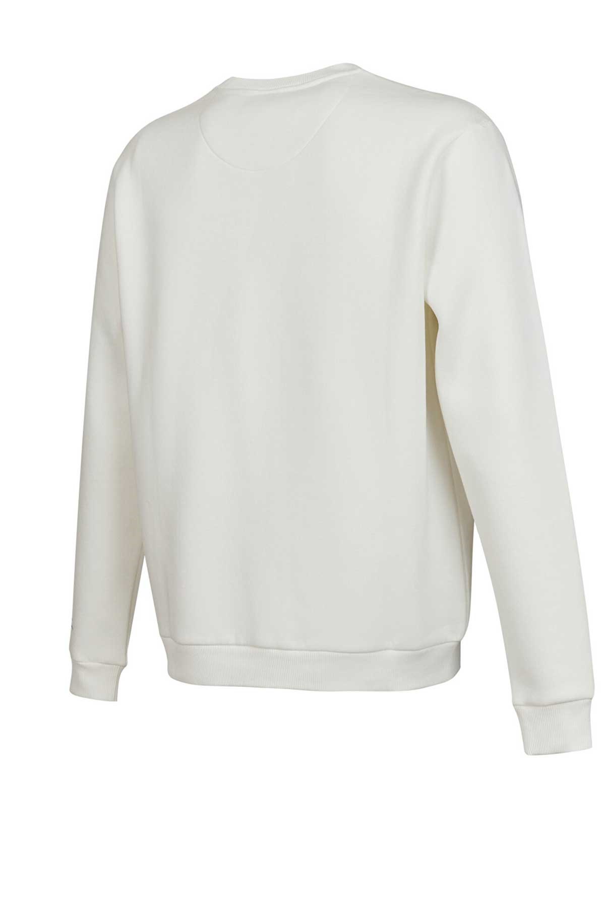 New Balance Lifestyle Erkek Sweatshirt MNC3342-SST Bej