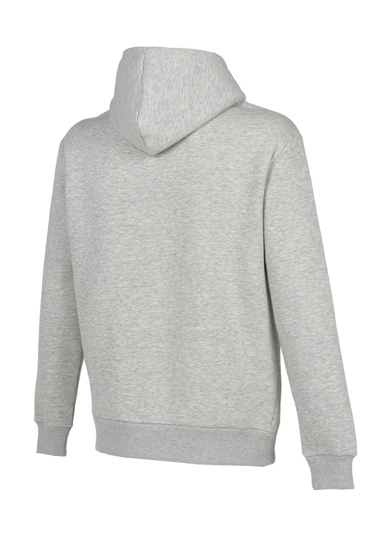 New Balance Lifestyle Erkek Sweatshirt MNH3321-AG Gri