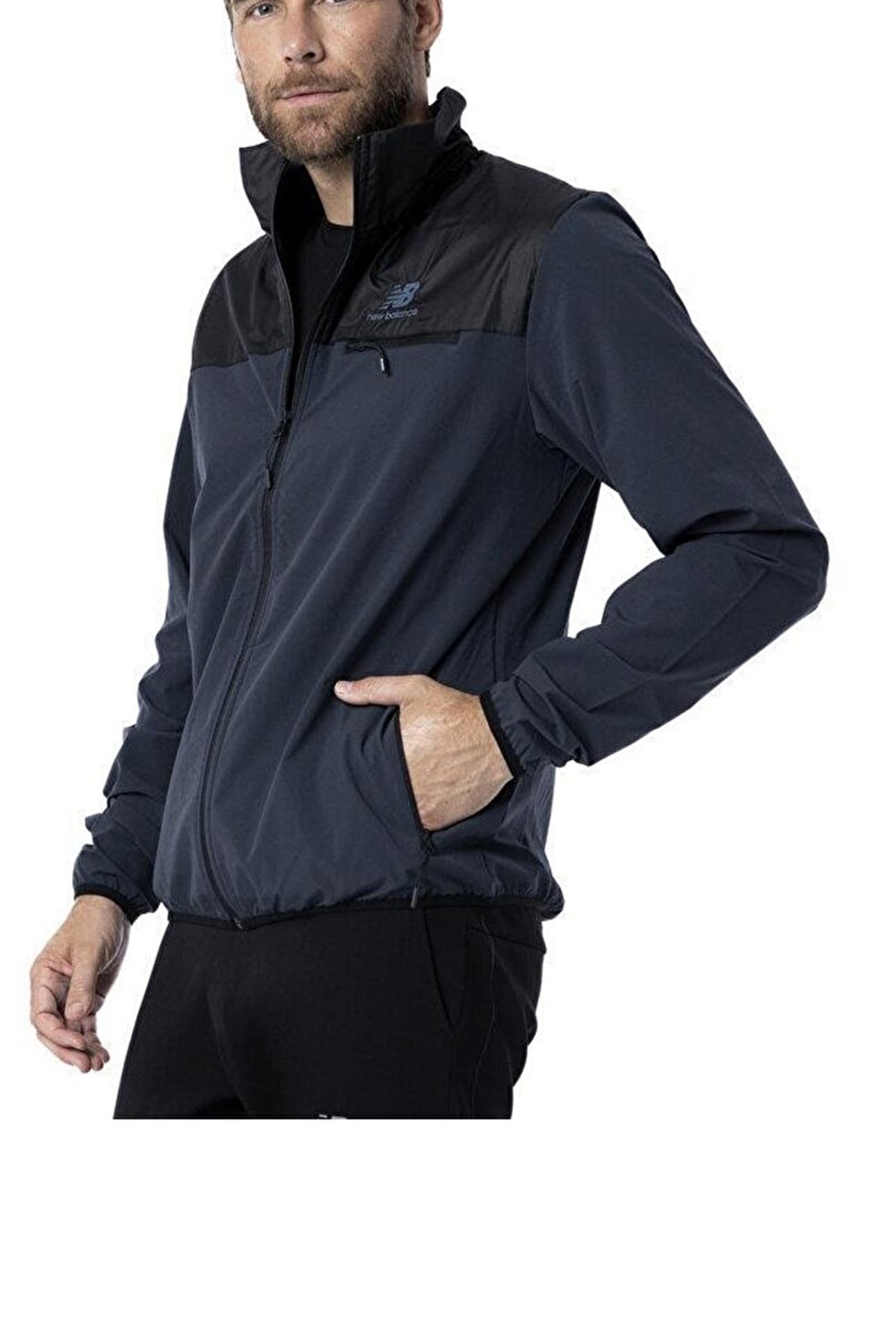 New Balance Lifestyle Erkek Ceket MNJ3235-AVI Lacivert