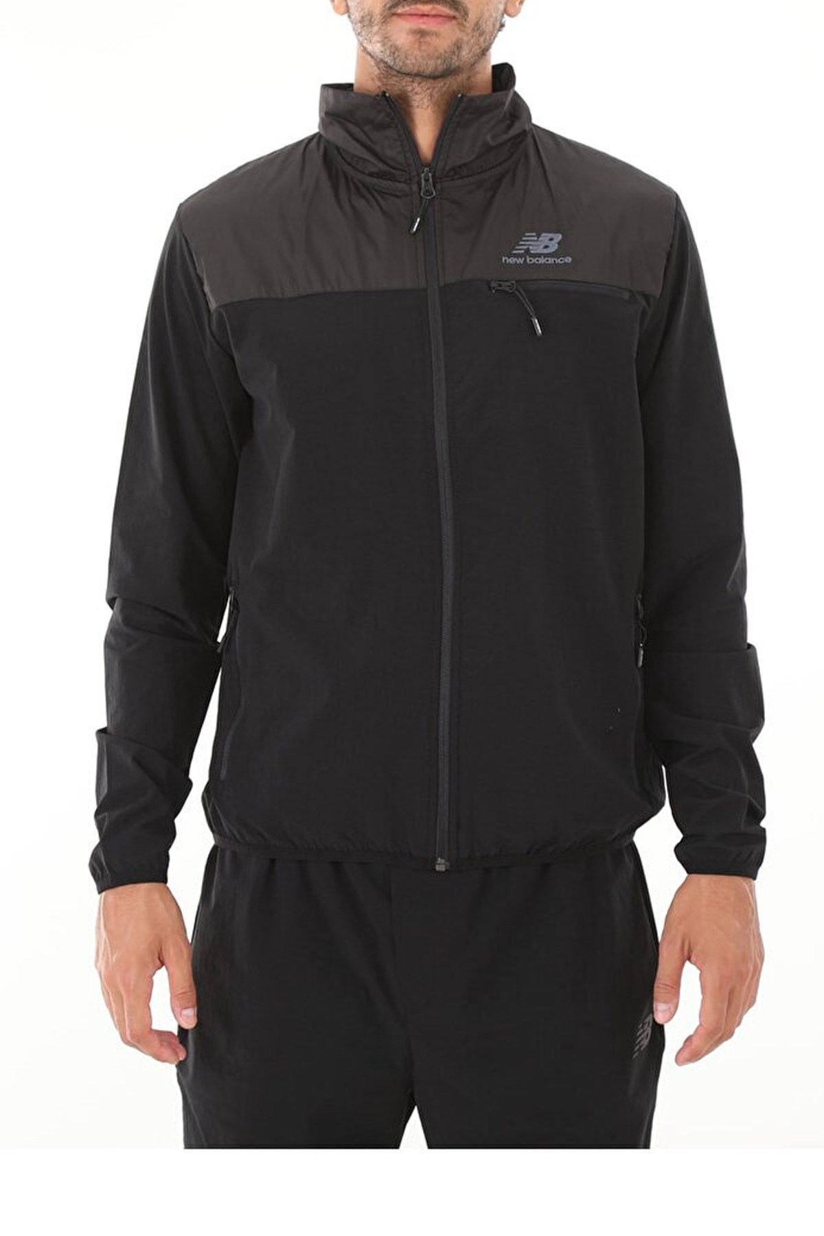 New Balance Lifestyle Erkek Ceket MNJ3235-BK Siyah