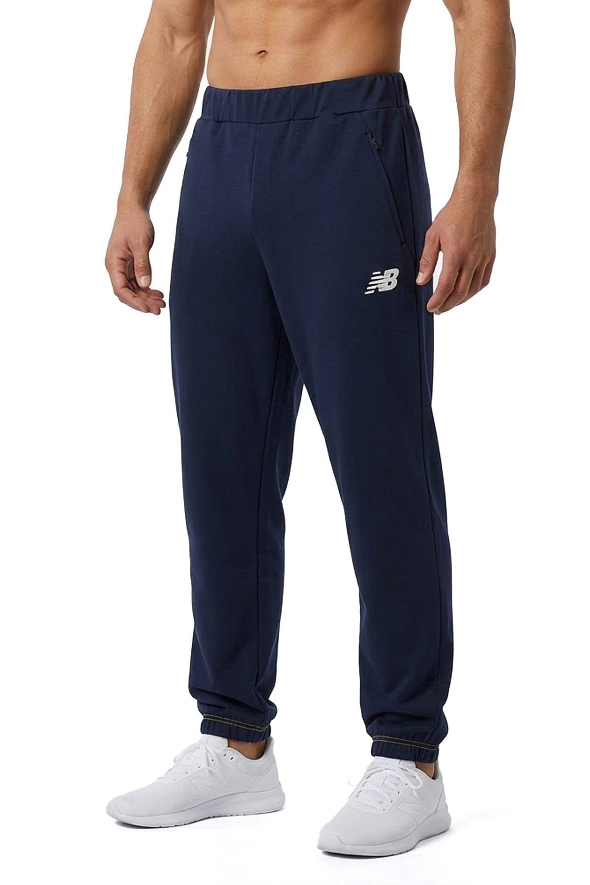 New Balance Lifestyle Erkek Eşofman Altı MNP1642-AVI Lacivert