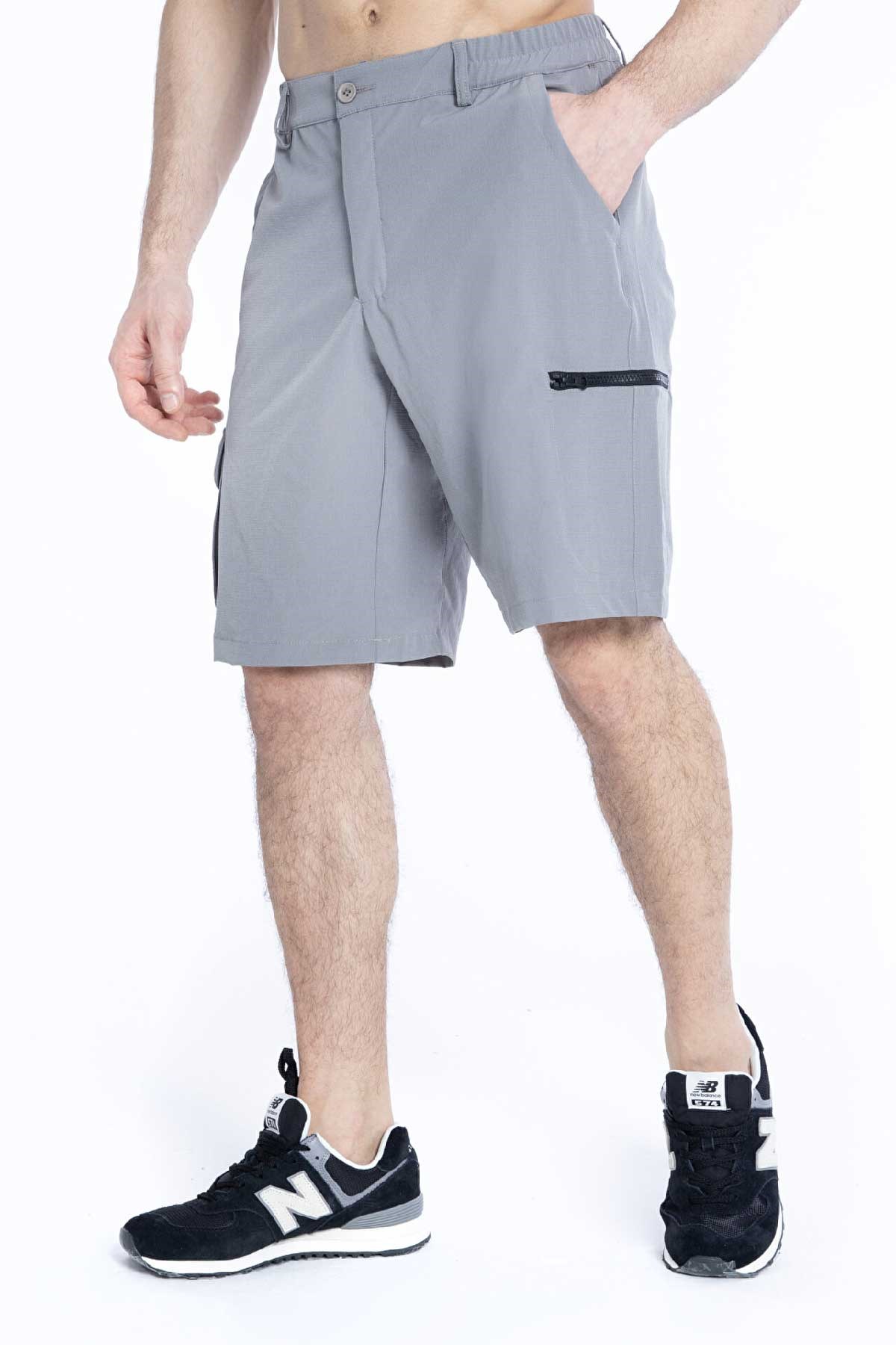 New Balance Lifestyle Erkek Şort MNS1322-AG Gri