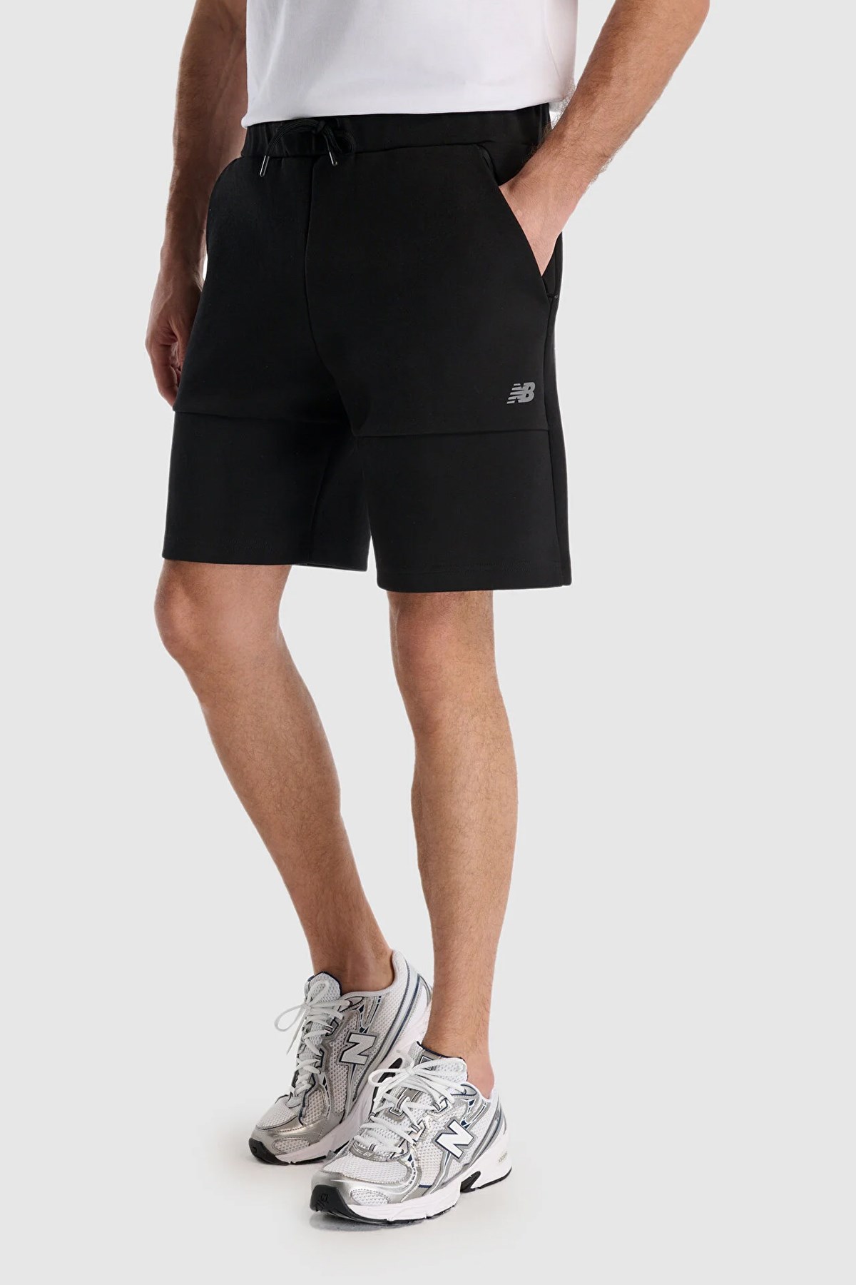 New Balance Erkek Spor Şort Mns1517-Bk Siyah
