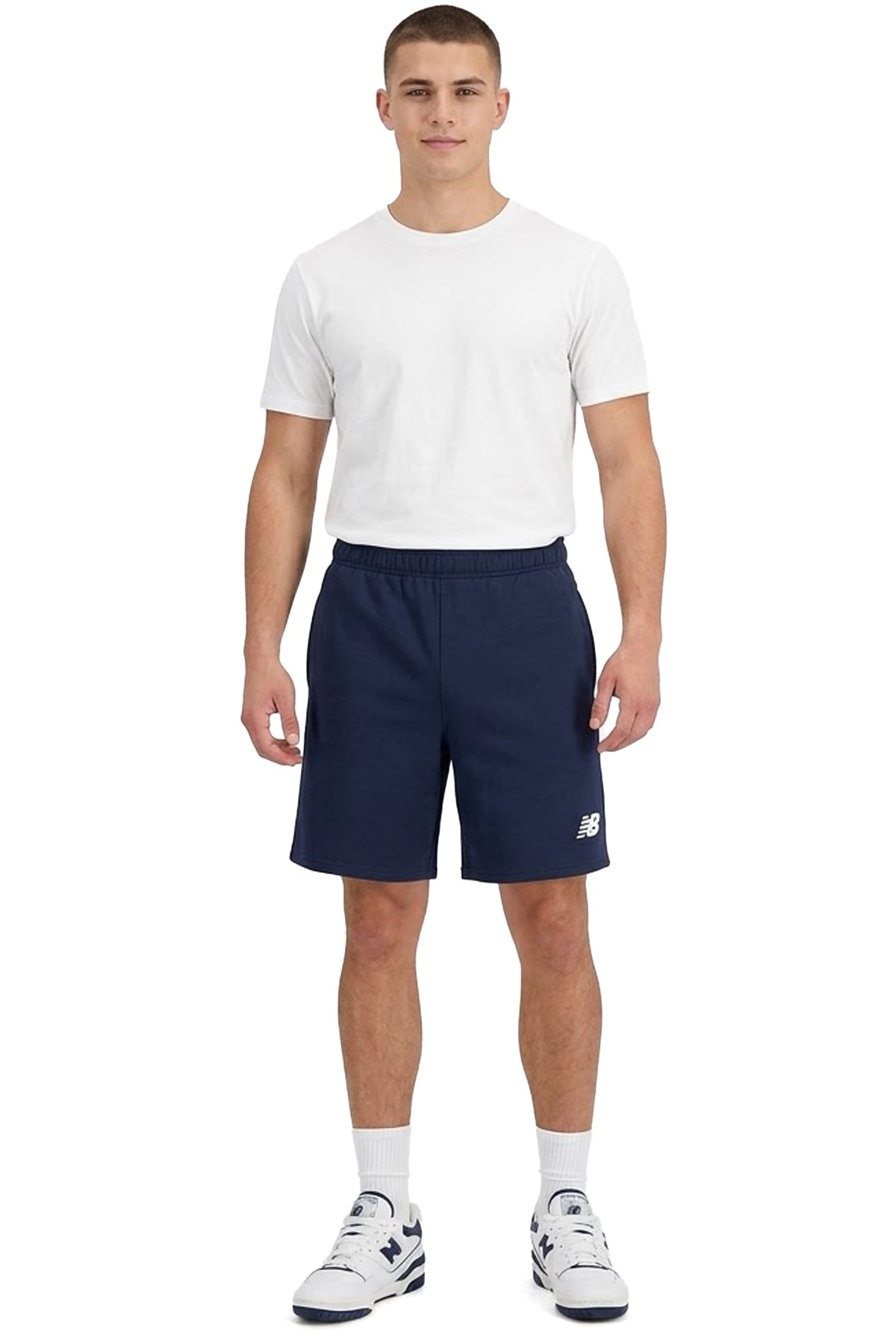 New Balance Lifestyle Erkek Şort MNS1642-AVI Lacivert