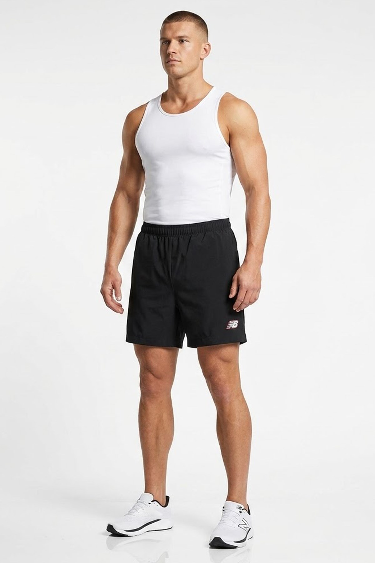 New Balance Performance Erkek Şort MNS1651-BK Siyah