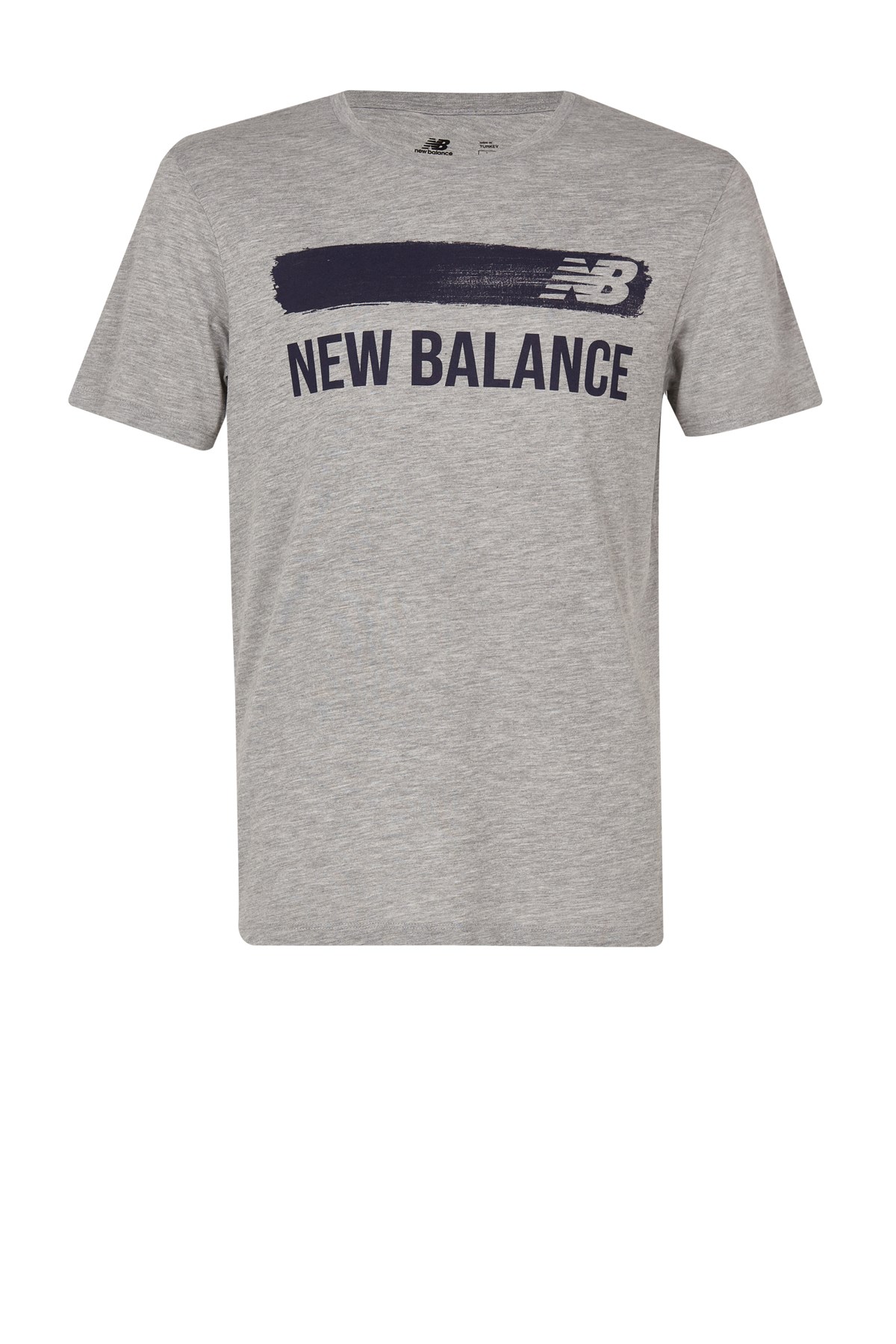 New Balance Lifestyle Erkek Tişört MNT1111-AG Gri