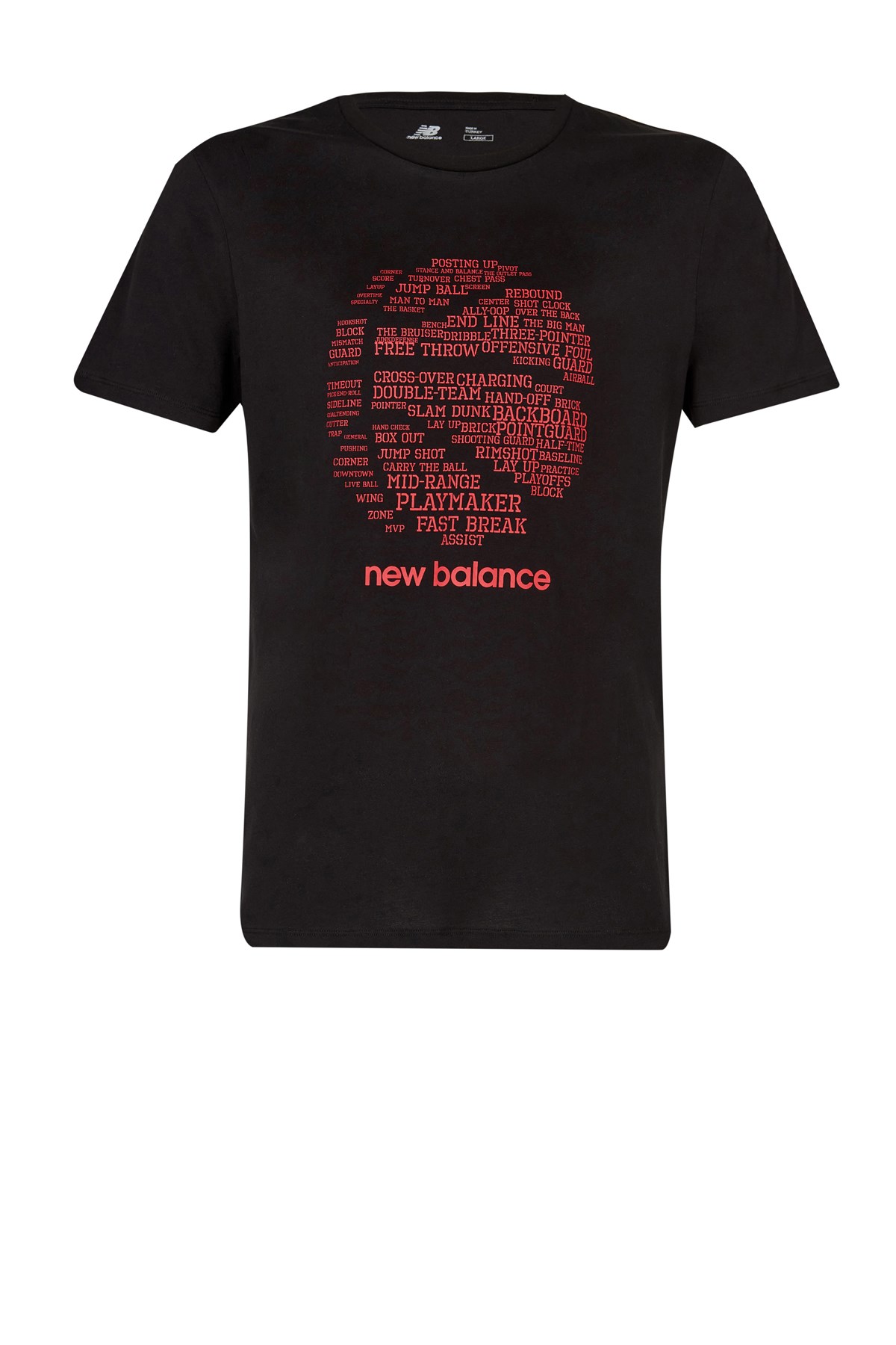 New Balance Lifestyle Erkek Tişört MNT1234-BK Siyah