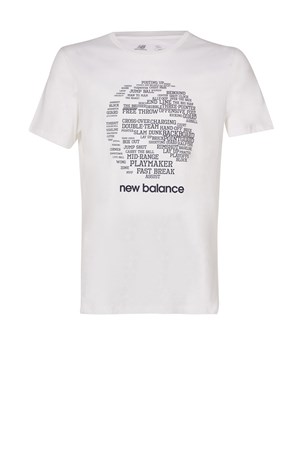 New Balance Lifestyle Erkek Tişört MNT1234-WT
