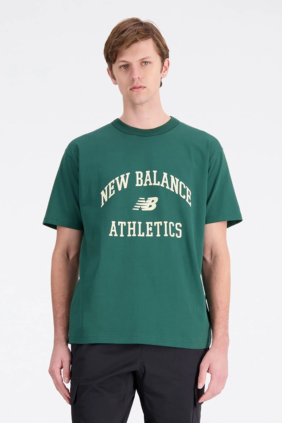New Balance Erkek Tişört Mnt1402-Grn Yeşil