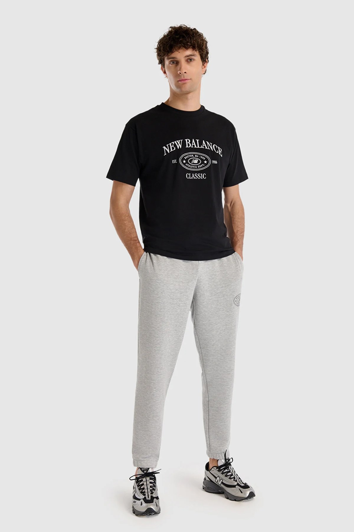New Balance Erkek Tişört Mnt1508-Bk Siyah