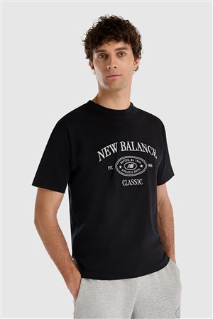 New Balance Erkek Tişört Mnt1508-Bk Siyah