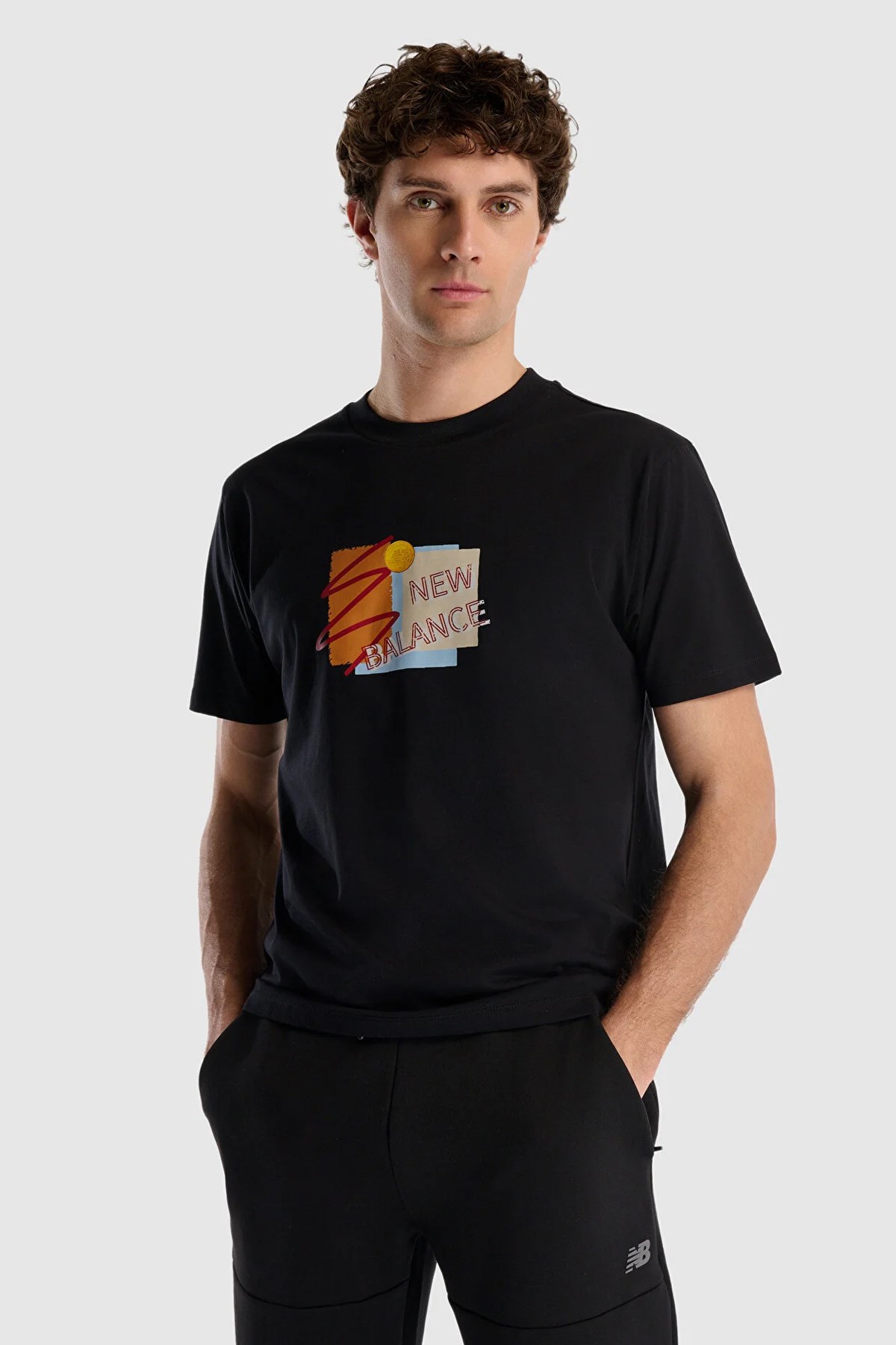 New Balance Erkek Tişört Mnt1511-Bk Siyah