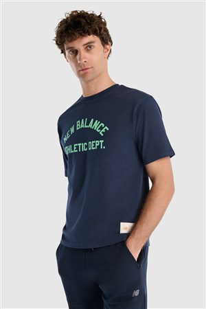 New Balance Erkek Tişört Mnt1519-Avı Lacivert