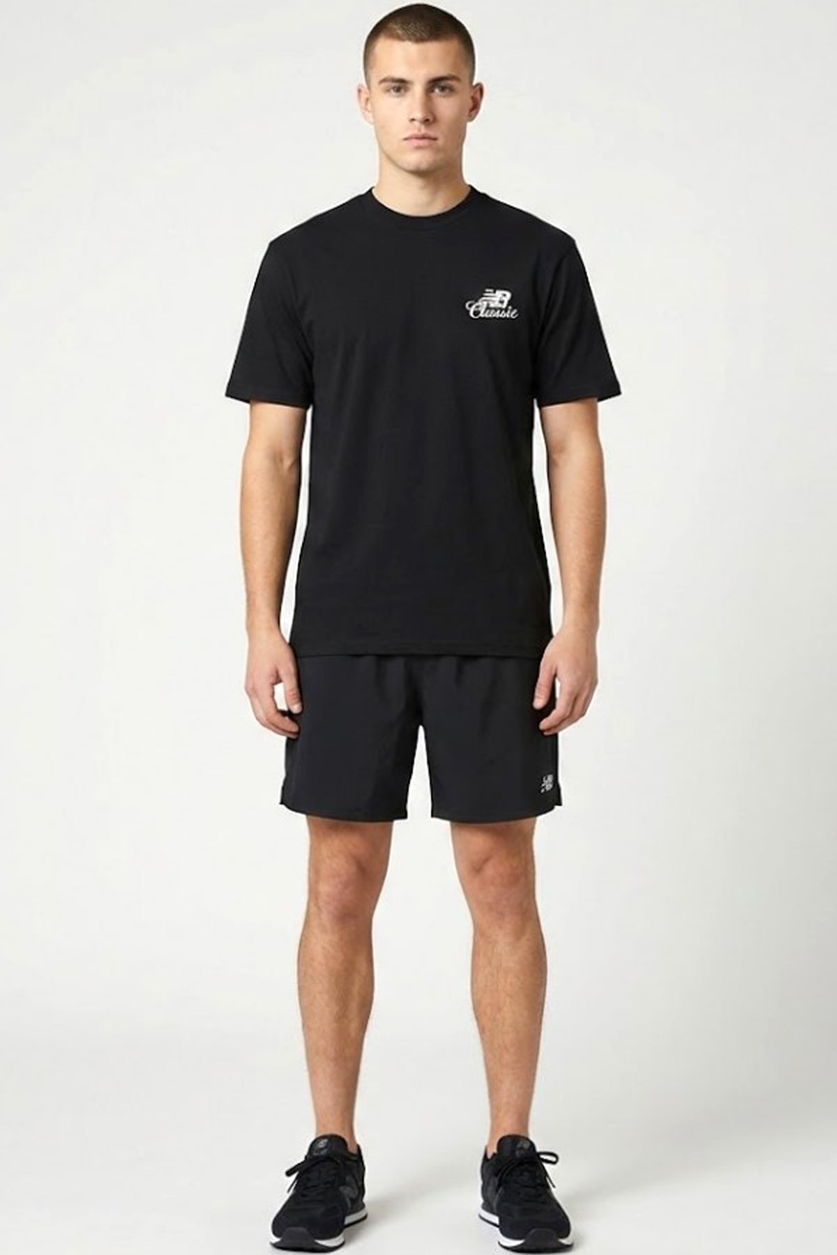 New Balance Lifestyle Erkek Tişört MNT1643-BK Siyah