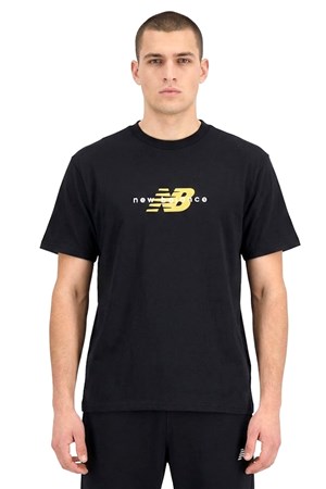 New Balance Lifestyle Erkek Tişört MNT1645-BK