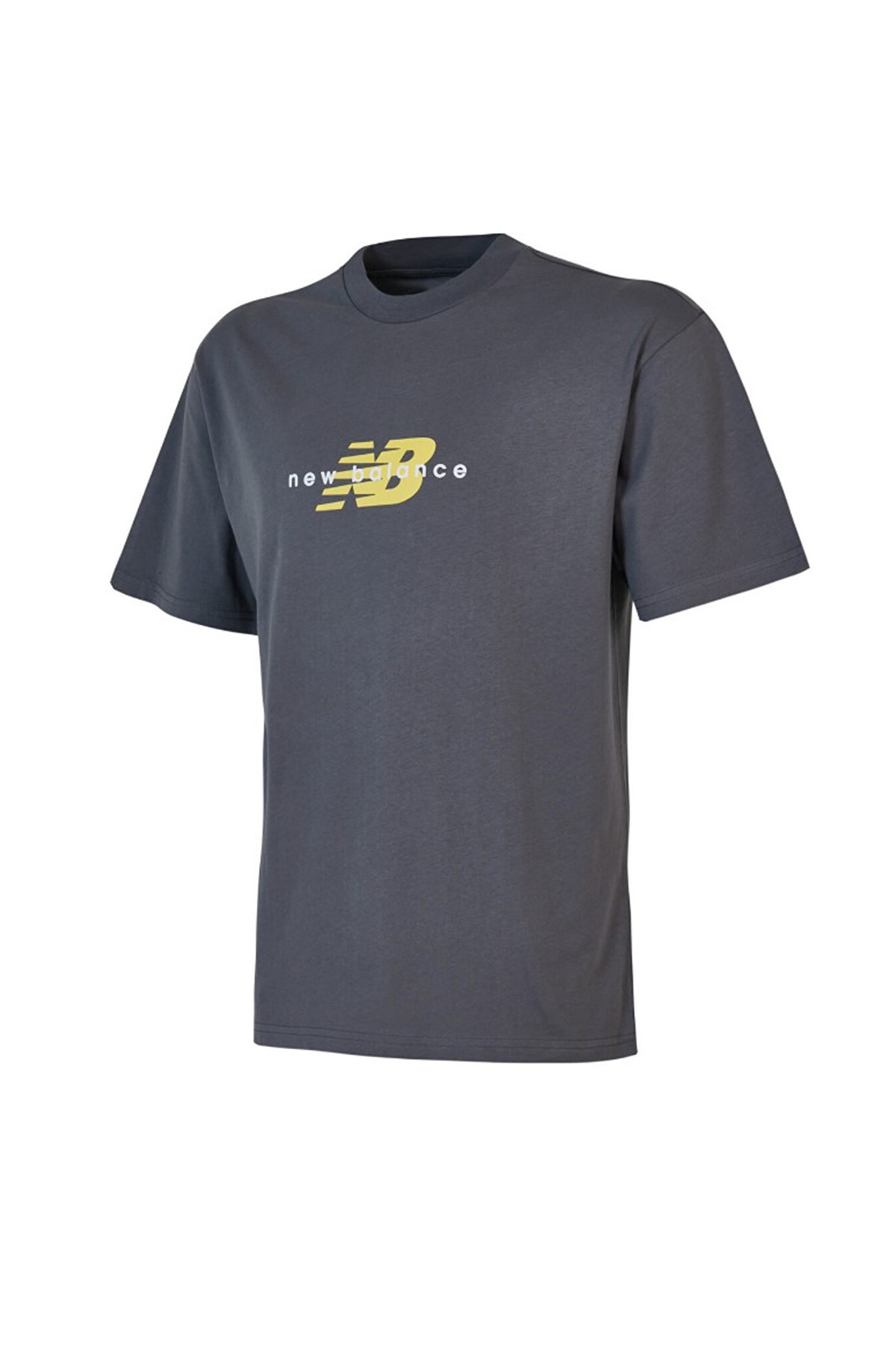 New Balance Lifestyle Erkek Tişört MNT1645-GRY Gri
