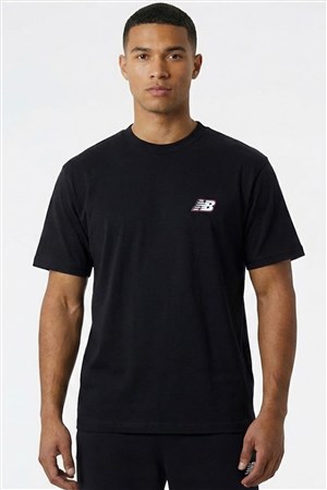 New Balance Lifestyle Erkek Tişört MNT1647-BK