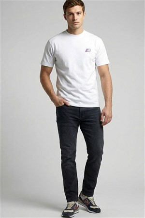 New Balance Lifestyle Erkek Tişört MNT1647-WT