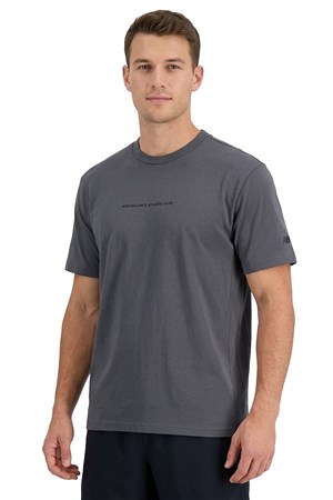 New Balance Lifestyle Erkek Tişört MNT1648-GRY
