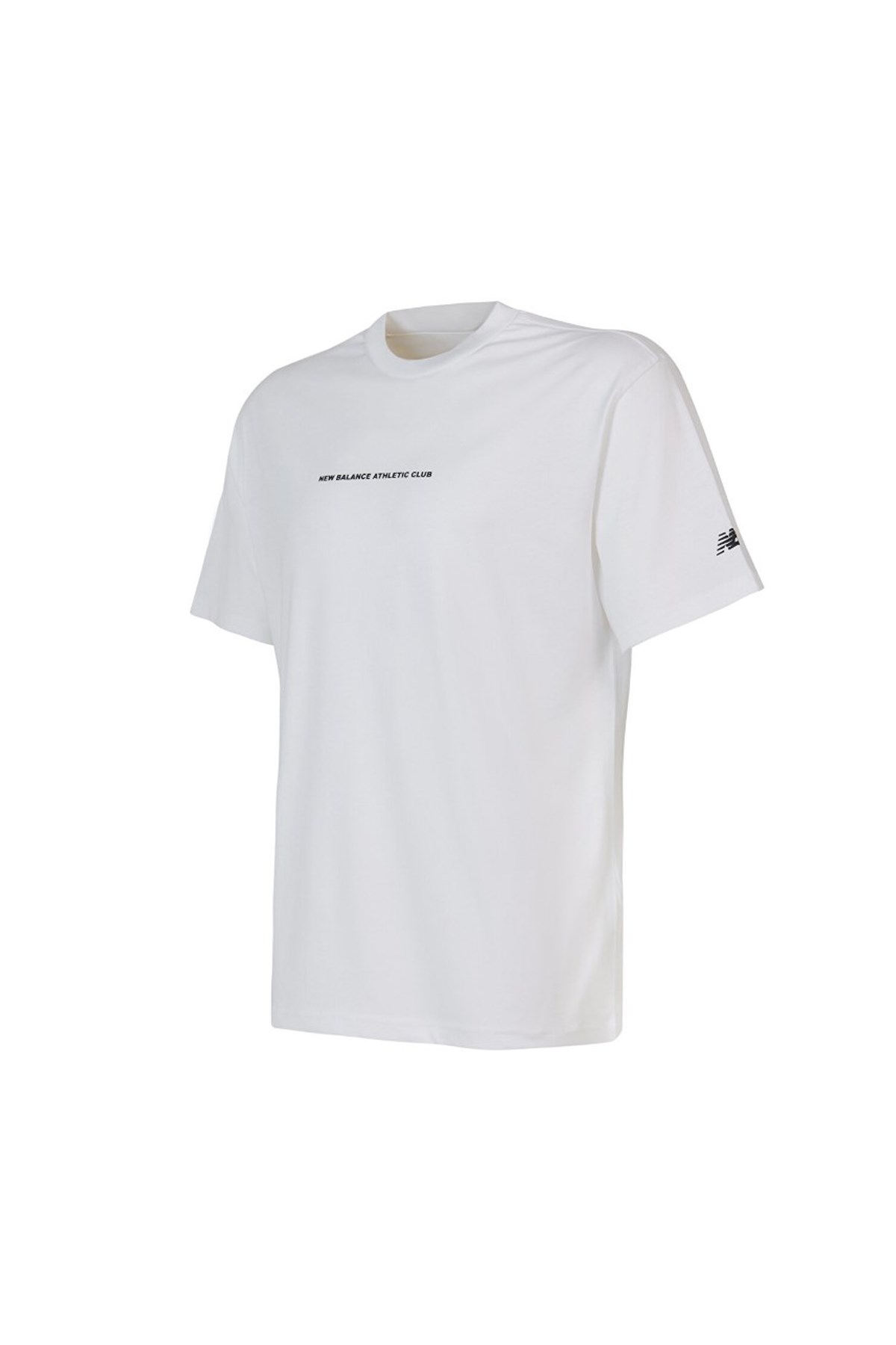 New Balance Lifestyle Erkek Tişört MNT1648-WT Beyaz