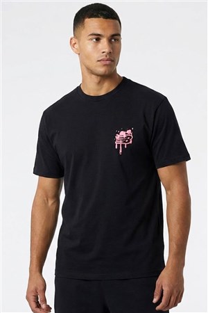 New Balance Lifestyle Erkek Tişört MNT1649-BK