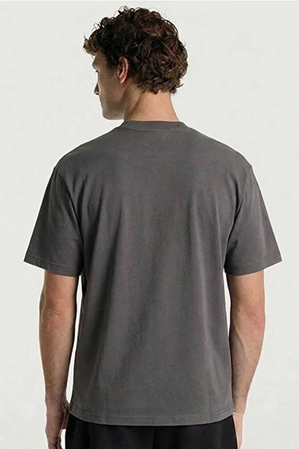 New Balance Lifestyle Erkek Tişört MNT1649-GRY Gri