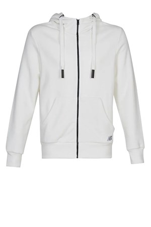 New Balance NB Jacket Erkek Fermuarlı Sweatshirt MPJ3112-WT