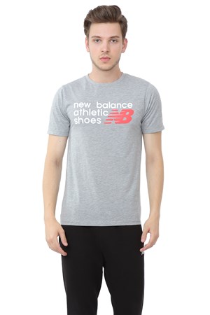 New Balalnce Athletics Erkek Tişört MPS001-AG