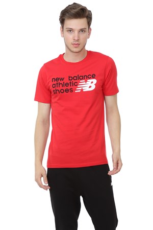 New Balalnce Athletics Erkek Tişört MPS001-Chr
